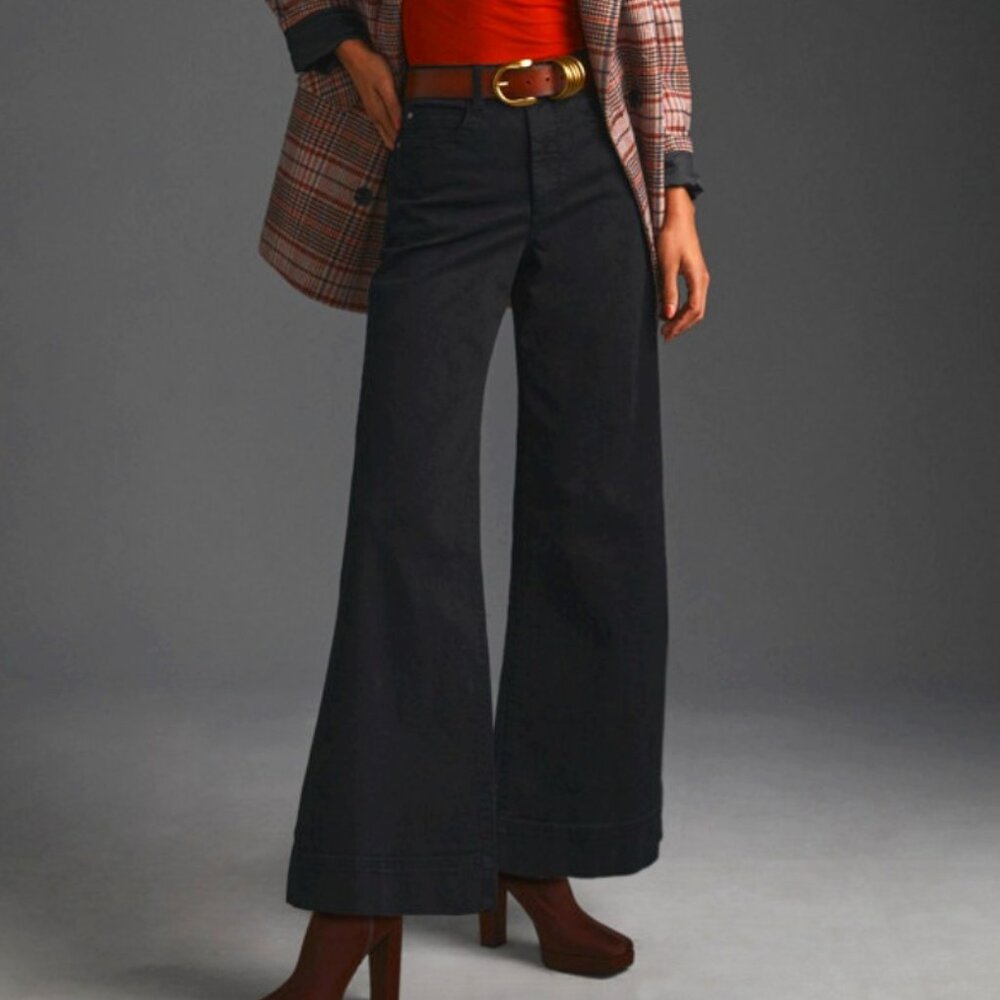 The Jada High-Rise Wide-Leg Jeans